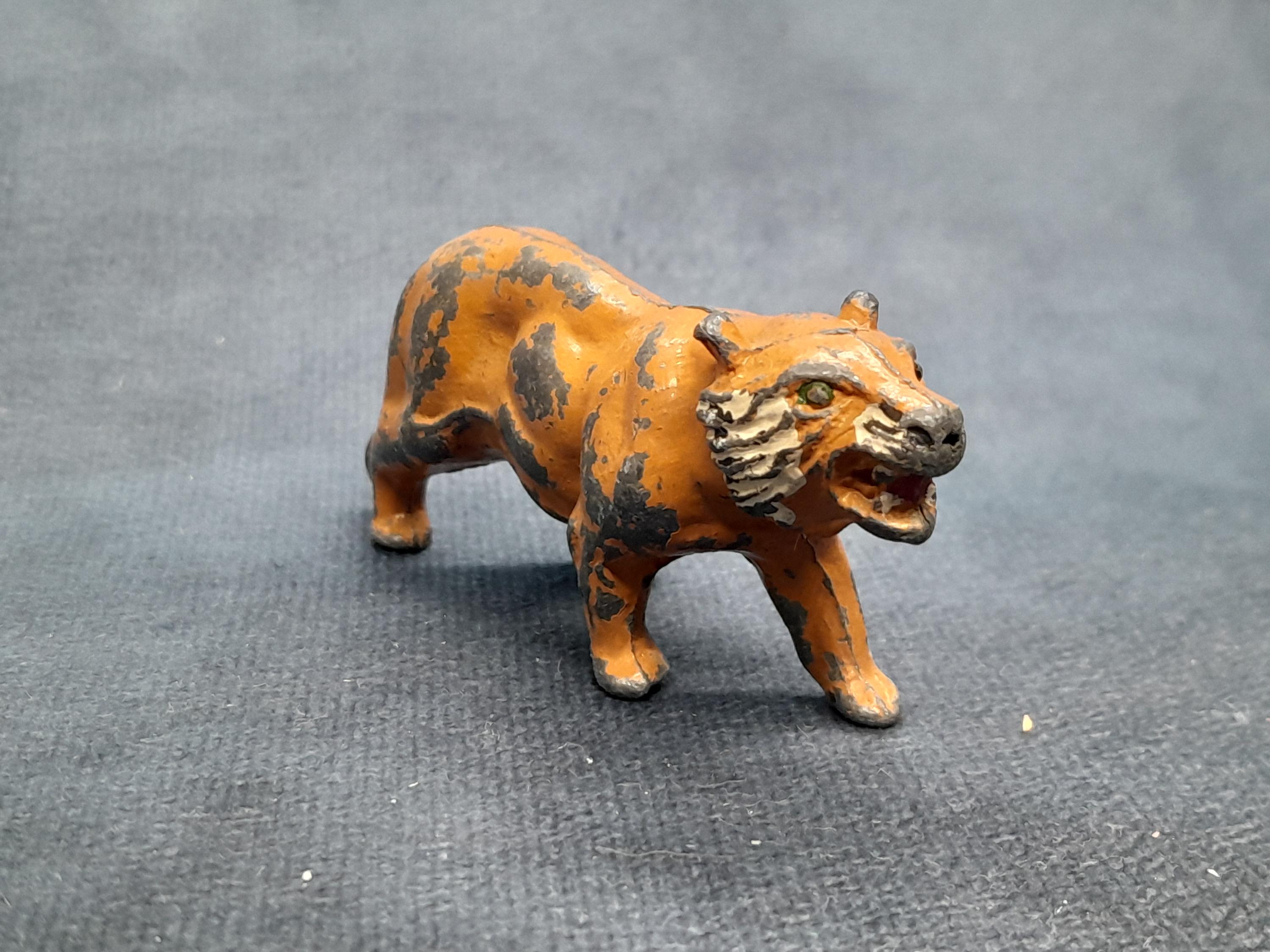 Vintage Metal Wild / Zoo Animal, Tiger, Metal Animal - Etsy