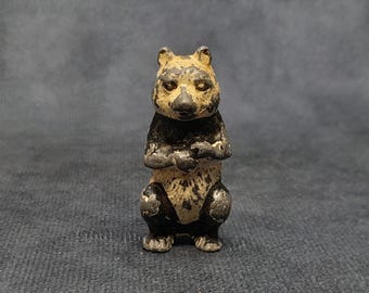 Britains Vintage Metal Wild / Zoo Tier Panda Bär