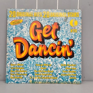 Vintage 1975 - LP 12 Inch Record - Get Dancin&#39;, Original Hits