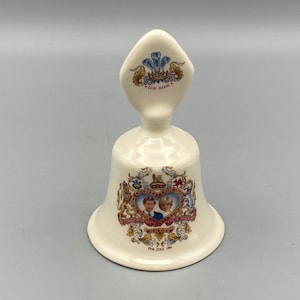 The marriage of The Prince of Wales and Lady Diana Spencer, 29th July 1981, Ceramic Bell