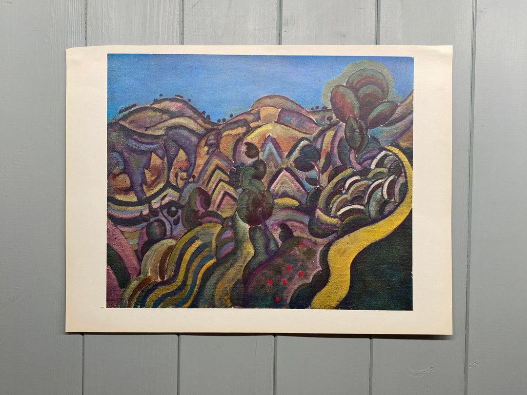 Vintage Joan Miró, Double Sided Print, Includes “the Path, Ciurana” and ...