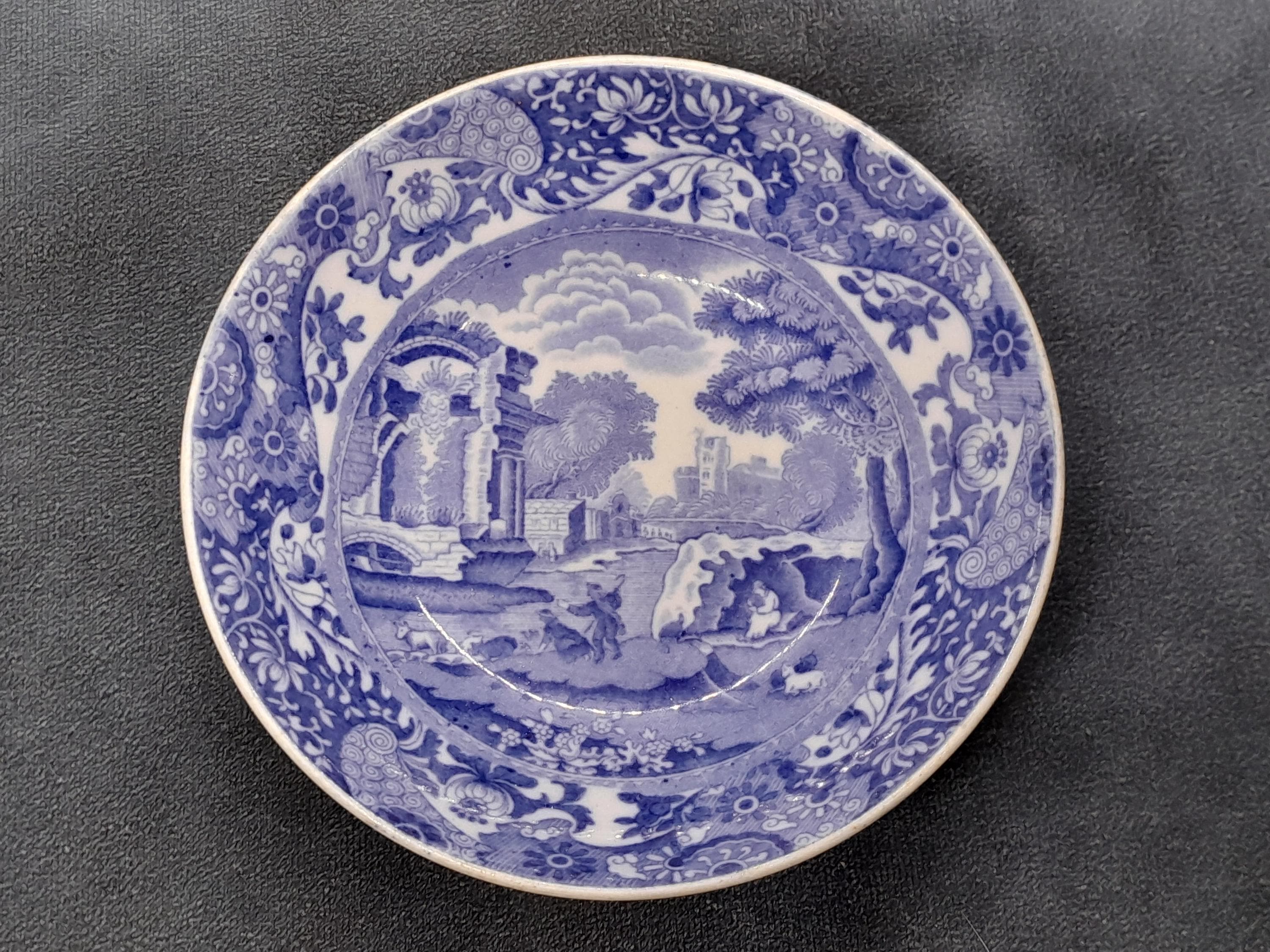 Copeland Spode Blue Italian Bowl - Etsy