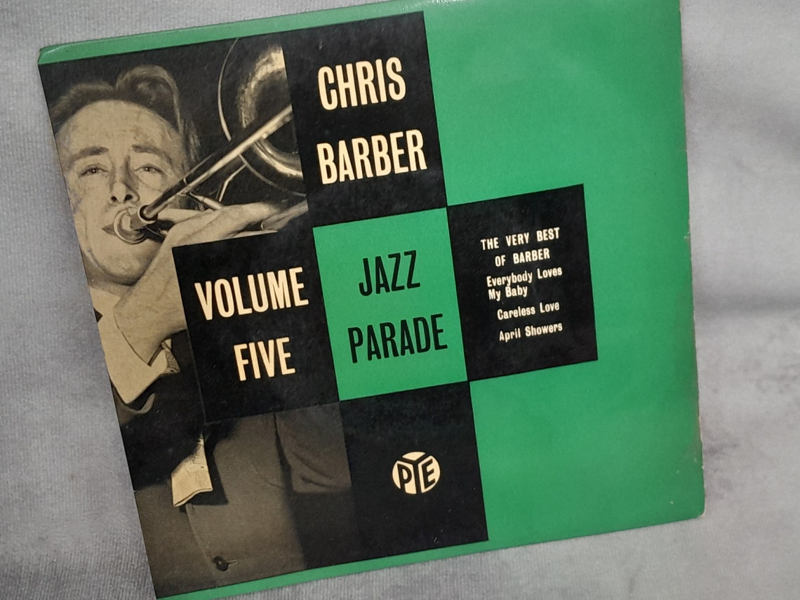 Chris Barber - Jazz Parade, Volume Five - Vintage LP 7 Inch Records, Vinyl, foto 2 di 5