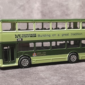 Vintage Model Double Decker Bus by Corgi - Vintage Diecast Toys, Yorkshire Rider