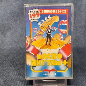 Commodore 64 Game Micro Rhythm + by Firebird, Retro Gaming, 1980&#39;s Video Game - Working