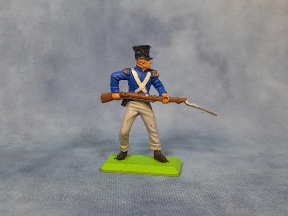 Lot De 9 Soldats Britanniques Britains - Infanterie 1:32 - Occasion Bon état