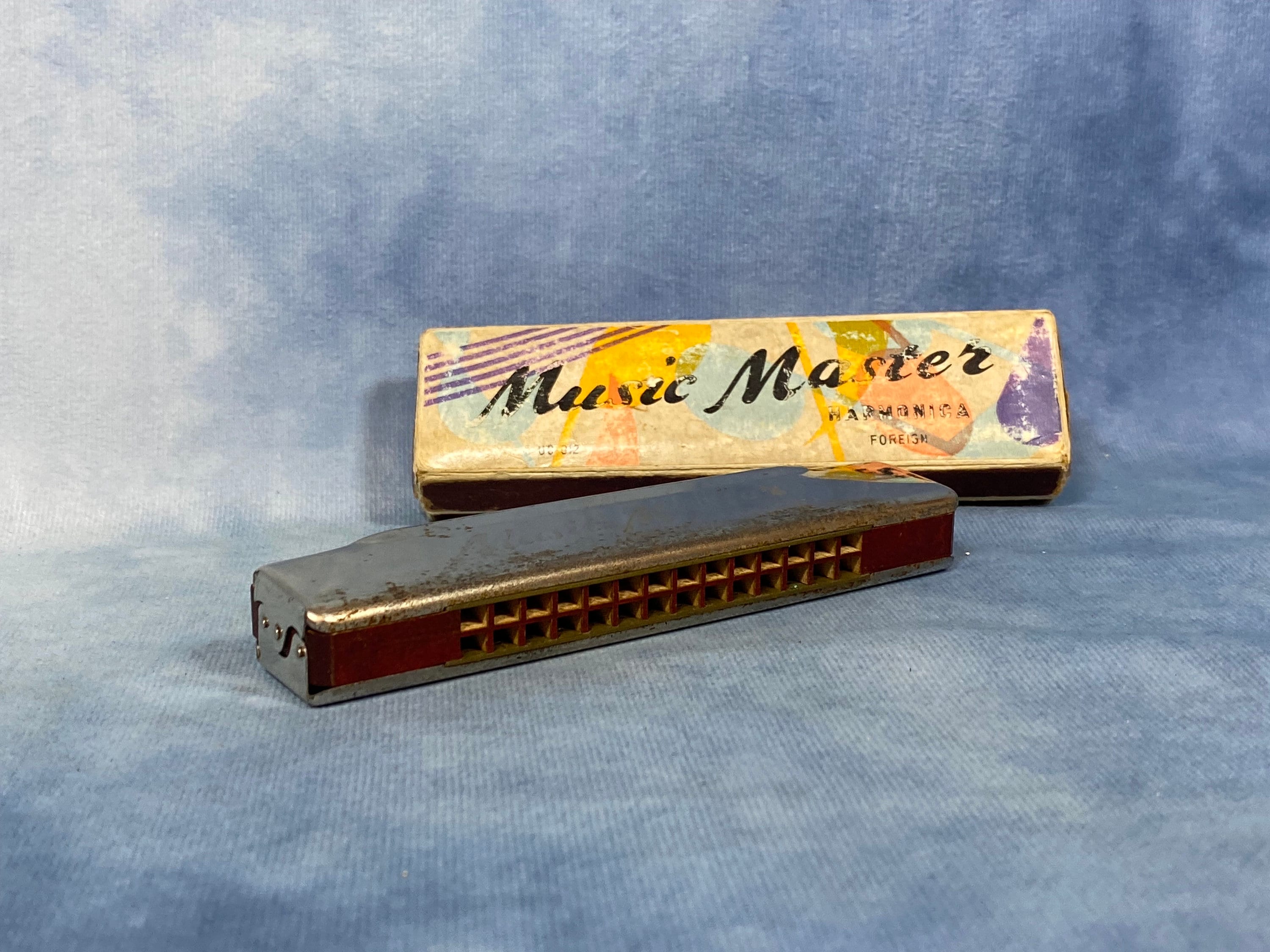Vintage Music Master, Foreign Harmonica. - Etsy