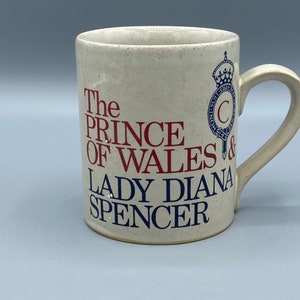 The Marriage of The Prince of Wales and Lady Diana Spencer, 29th July 1981, Ceramic Mug