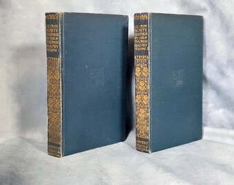 Le Morte D'Arthur de Sir Thomas Malory - Livres Volume 1 & Volume 2, Livres anciens reliés
