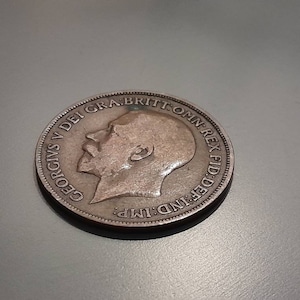 1913 King George V One Penny, Circulated