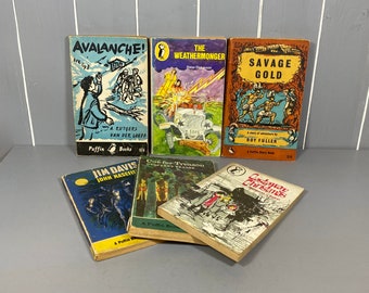 Collection of Six Vintage books Published by Puffin. Various Authors