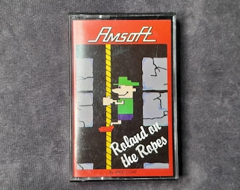 Amstrad Game Roland on The Ropes by Amsoft, Retro Gaming, 1980's Video Game - Working