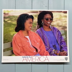 Warner Bros, Made in America Movie, 1993 Promotional Poster.