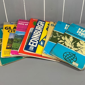Sélection de cartes thématiques écossaises, y compris les îles et le continent.