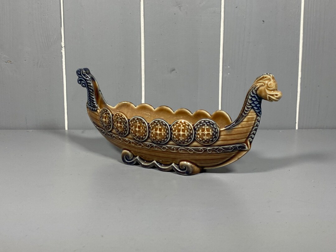 Large Wade Viking Inspired Storage Boat Etsy