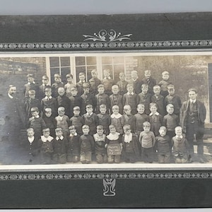Antique Class Photograph, Dunraven Boys School 1913