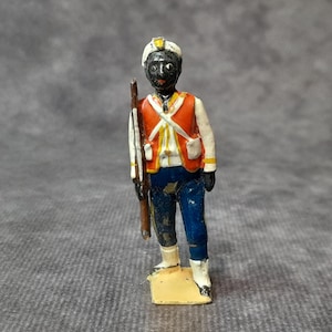 Seltener Spielzeugsoldat aus der West Indian Indianersparserie von Britains, c1945