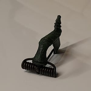 Genuine Bronze Roman Fibular Brooch, Circa 200-400 AD Professionally Refurbished Pin, Wearable Ancient Roman Jewellery