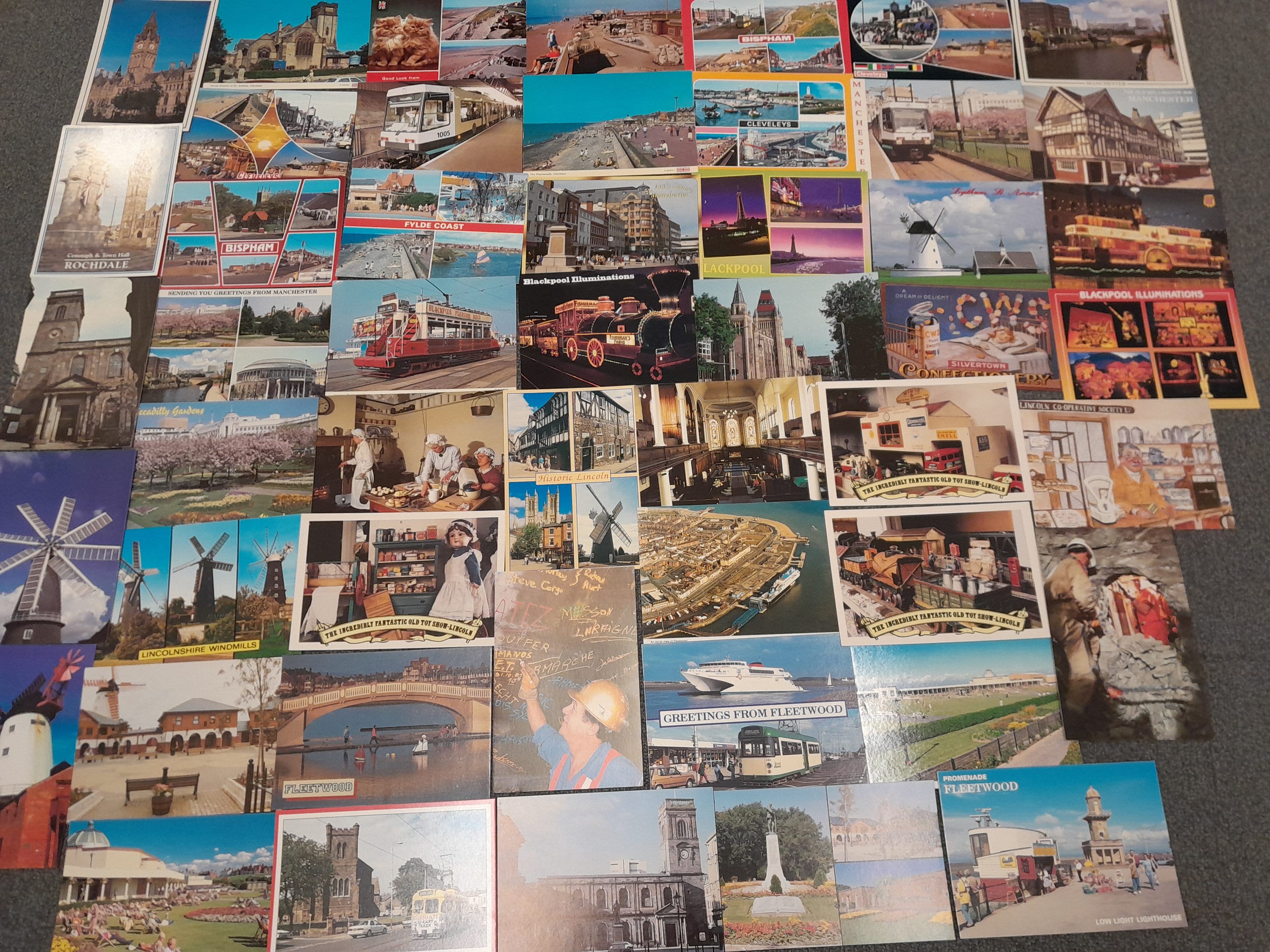 Set Di 30 Cartoline Vintage ZPPLD - Stile Antico Edificio, 10.2x14.2cm, Per Decorazione O Collezione - Foto 8