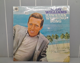 Vintage 1965 - CBS - LP 12 Inch Record - Andy Williams, Hawaiian Wedding Song