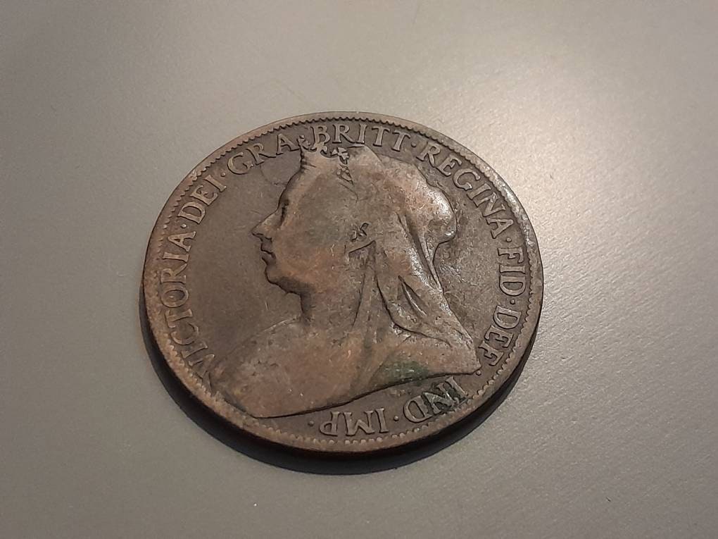 Victoria one penny - Etsy 日本