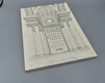 Martin Randall Viaggi, Tour culturali, Arte Musica Architettura Archeologia 1998 - Libro Vintage