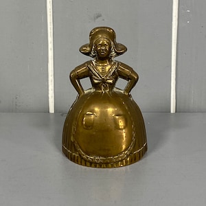 Campana de mano de latón en miniatura