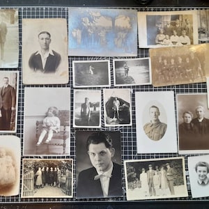 20 Assorted Photographs 1900&#39;s - 1930&#39;s Sepia, Genuine Antique Photos