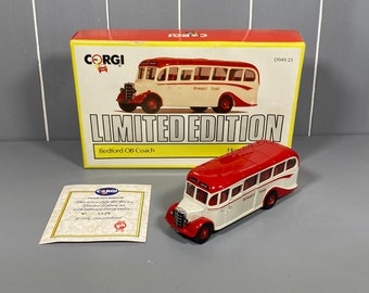 Limited Edition Bedford OB Coach, Howard’s Tours Corgi- Vintage Diecast Toys