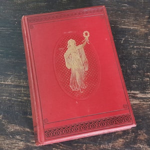 The Works of Robert Burns Vol V, with a Series of Authentic Pictorial Illustrations, Antique Hardback Book c1888