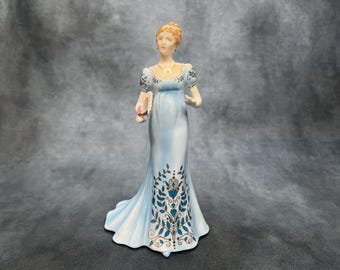 ヴィンテージ ロイヤルウースター磁器製フィギュア：チューリップを