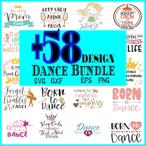 Dance svg Cut File for Cricut, Dancer Silhouette svg, Dance Team svg, Dancer Clipart, Dance Design svg, Dance svg Bundle, Dancers svg, SVG.