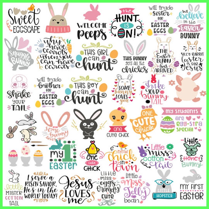 buy 2 get 60% off Easter Mega Bundle | Happy Easter Svg | Files for Cricut,Happy Easter svg Bundle, Easter SVG, Easter, Easter Bunny,Easter