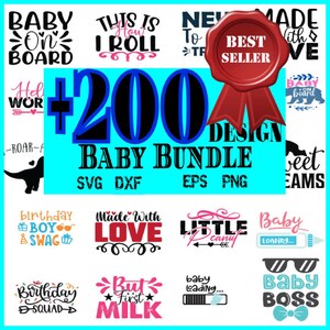 Baby SVG Bundle, Baby Onesie SVG, Funny Baby svg, baby newborn svg, Newborn SVG Bundle, Baby Quote Bundle, Cute Baby Sayings svg