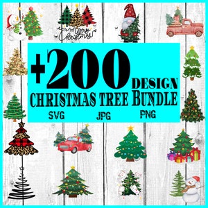Christmas Tree Svg Bundle, Christmas Svg, Christmas Tree Svg, Christmas Clipart, Christmas Tree Png, Christmas Digital,Cricut,Silhouette,Dxf