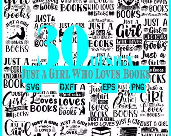 Reading Books Svg Bundle, Reading Quotes, Book Lover Svg, Bookworm Svg, Book Quotes, Library Svg, Floral Book Svg, Librarian Svg, Bookish