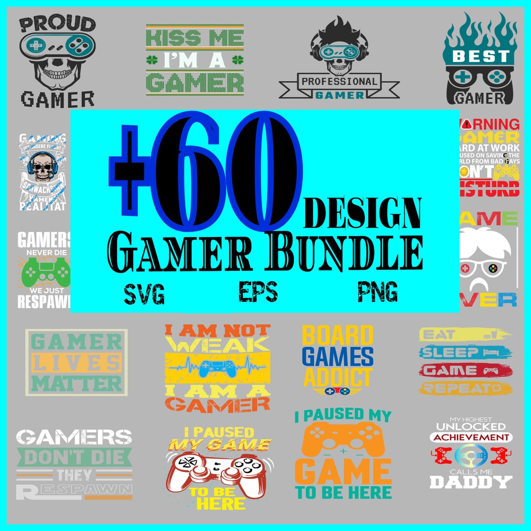 Gamer Svg, Gamer Svg Bundle, Gaming Svg Bundle, Funny Gamer Sayings Svg ...