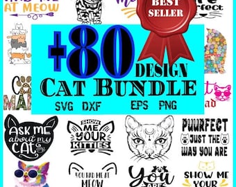 Funny Cat SVG Bundle, Cat SVG, Kitten SVG, Cat lady svg, crazy cat lady svg, cat lover svg, cats svg, kitty svg, Cut File Cricut, Silhouette