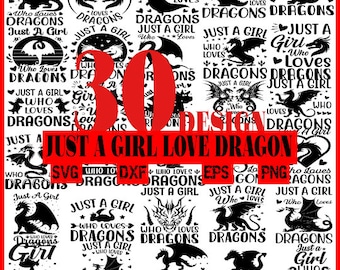 Dragon SVG Bundle - Dragon PNG Bundle - Dragon Clipart - Dragon SVG Cut Files for Cricut - Dragon Silhouette - Dragons Svg Cut Files