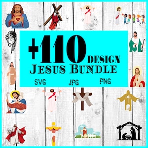 Jesus Christ SVG, Jesus Christ Crucifix SVG, Jesus Christ Silhouette SVG, Religious Symbol svg, Jesus, Faith, Cricut Cut Files, Silhouette
