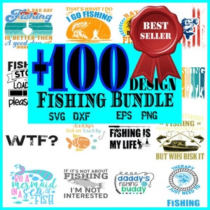 Fisherman catching fish SVG, EPS, PNG, pdf | Fishing Svg | Cut File | Cricut | Clipart | Funny Fishing | Father&#39;s Day | Instant Download