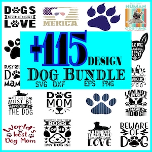 Dog Quotes SVG Bundle, Dog Quotes SVG, Fur Mom svg, Dog Mom svg, Dog Mama, Paw Prints SVG, Dog Lover svg, Cricut Cut File, Silhouette