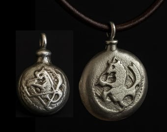 Metal Casted Full Metal Alchemist Pocket Watch Necklace