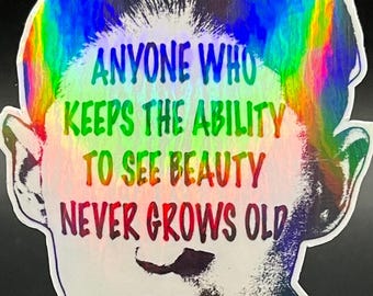 Franz Kafka Quote Stickers, Spirituality, oneness, wholeness, life, love, freedom