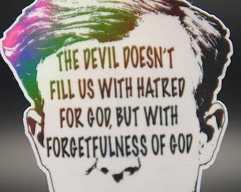 Dietrich Bonhoeffer Quote Stickers, Spirituality, oneness, wholeness, life, love, freedom