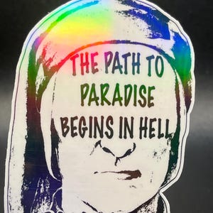 Dante Alighieri Quote Stickers, Spirituality, oneness, truth, life, love, freedom, artist, poet