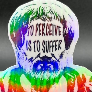 Aristotle Quote Stickers, Spirituality, oneness, wholeness, life, love, freedom