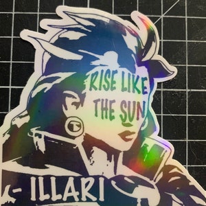 Customizable ILLARI Overwatch Stickers