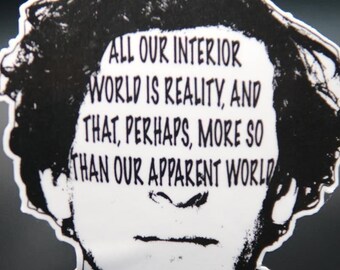 Marc Chagall  Quote Stickers, Spirituality, oneness, wholeness, life, love, freedom