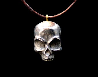 Metal Casted Alien Skull Necklace Design